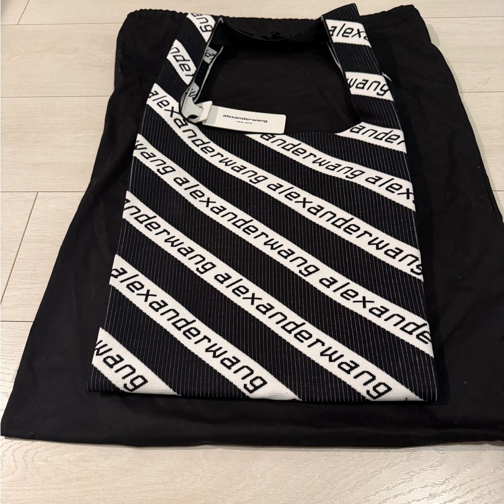 Alexander Wang Black and White Tote Bag